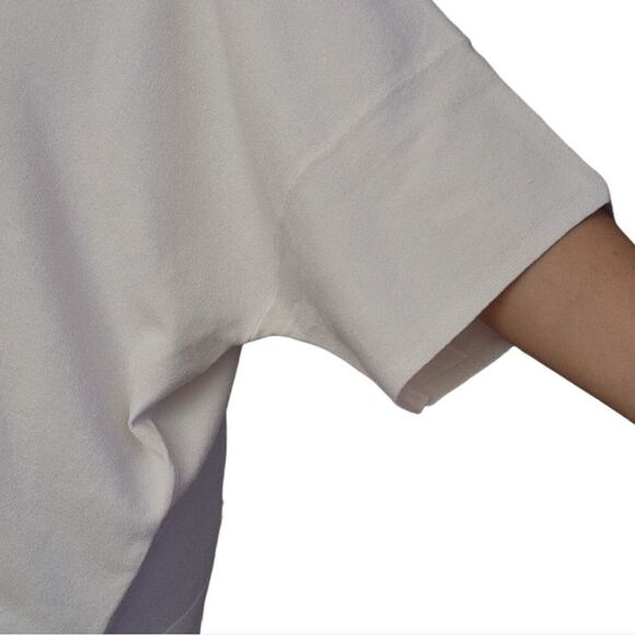 Splendid Women Supersoft Short Sleeve Sweatshirt Screwneck Cozy Boxy Fit XXL - Picture 5 of 11